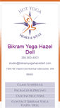 Mobile Screenshot of bikramyogahazeldell.com